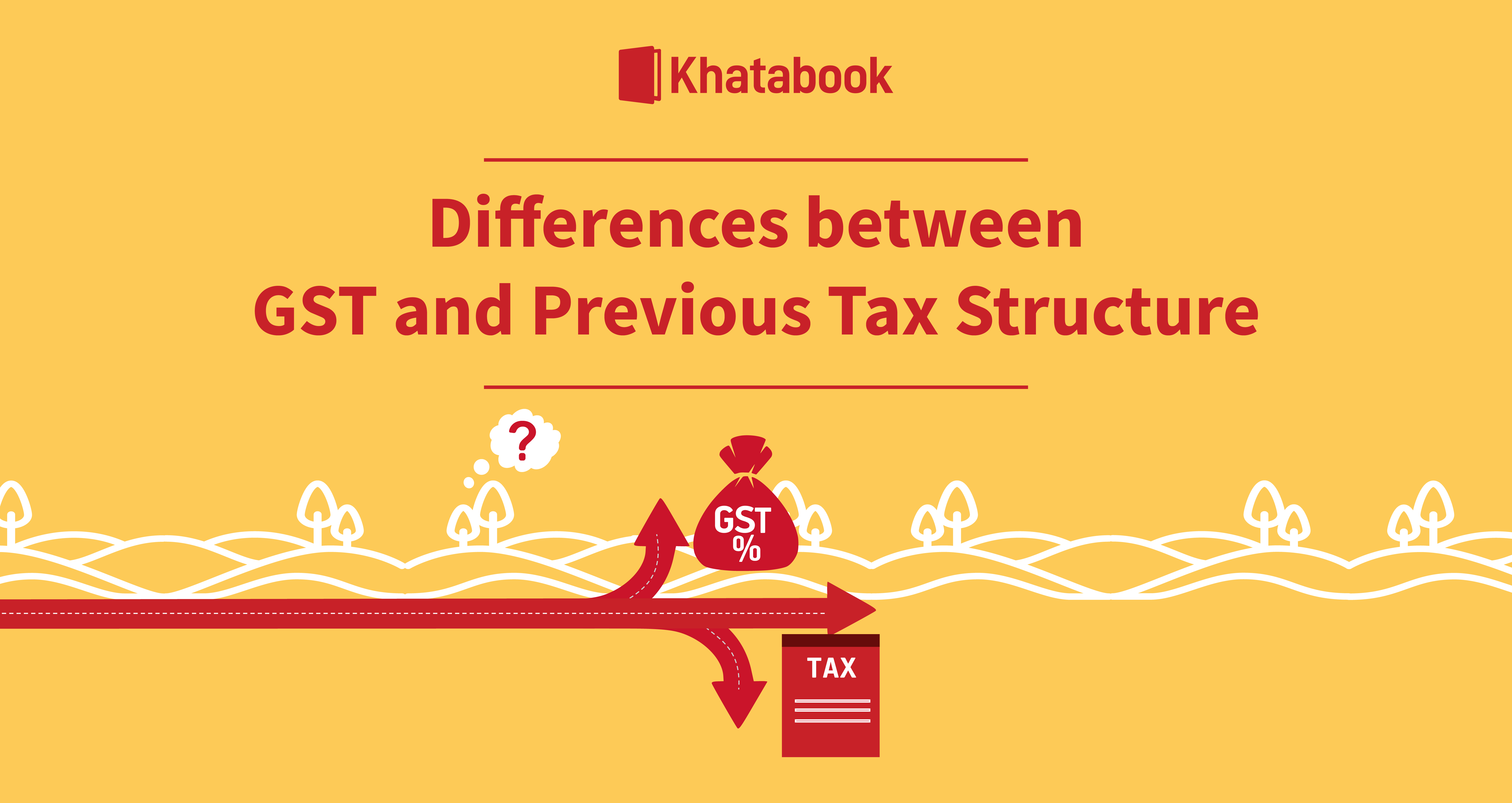 Differences Between GST And Previous Tax Structure Differences Between GST And Previous Tax Structure